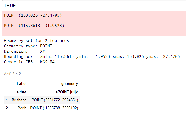 Tranforming our coords
