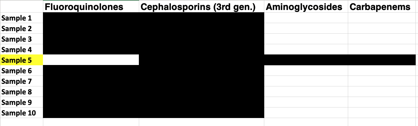 Special Salmonella case