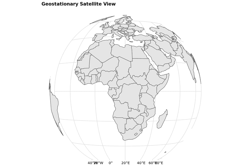 Geostationary Satellite View