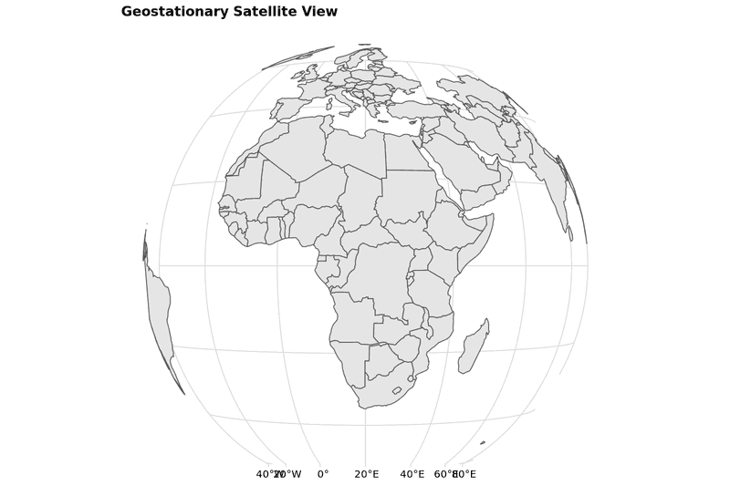 Geostationary Satellite View