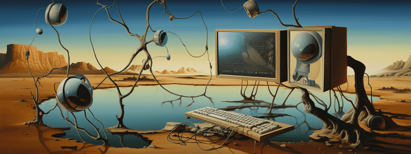 an AI generated picture (Midjourney) with prompt; 'computer programming in the style of The Persistence of Memory by Salvador Dali'. You can share and adapt this image following a CC BY-SA 4.0 licence.