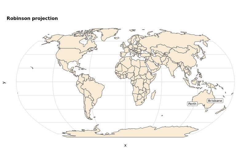 Robinson projection